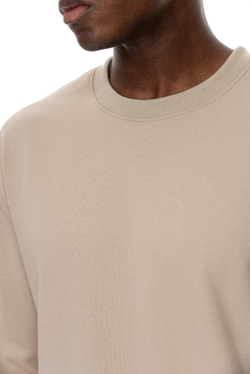 سويت شيرت قطني أساسي - حجري