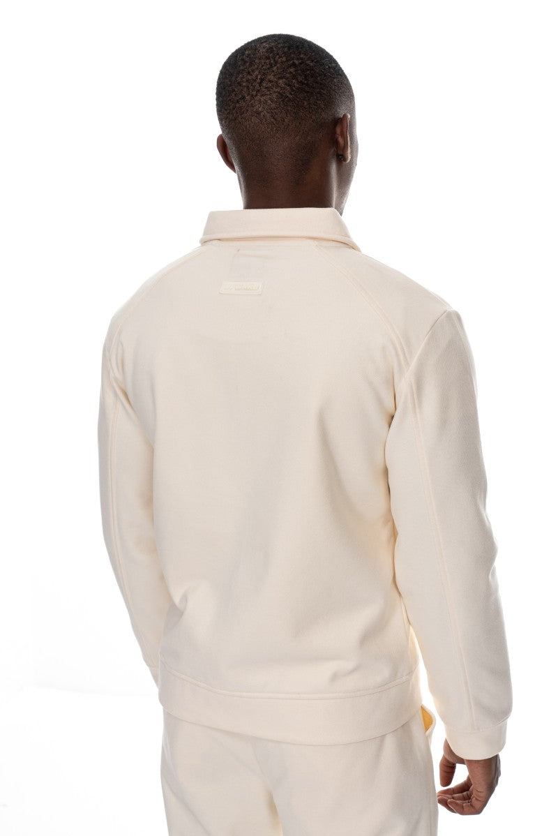 طقم تدريب أساسي للرجال - أبيض