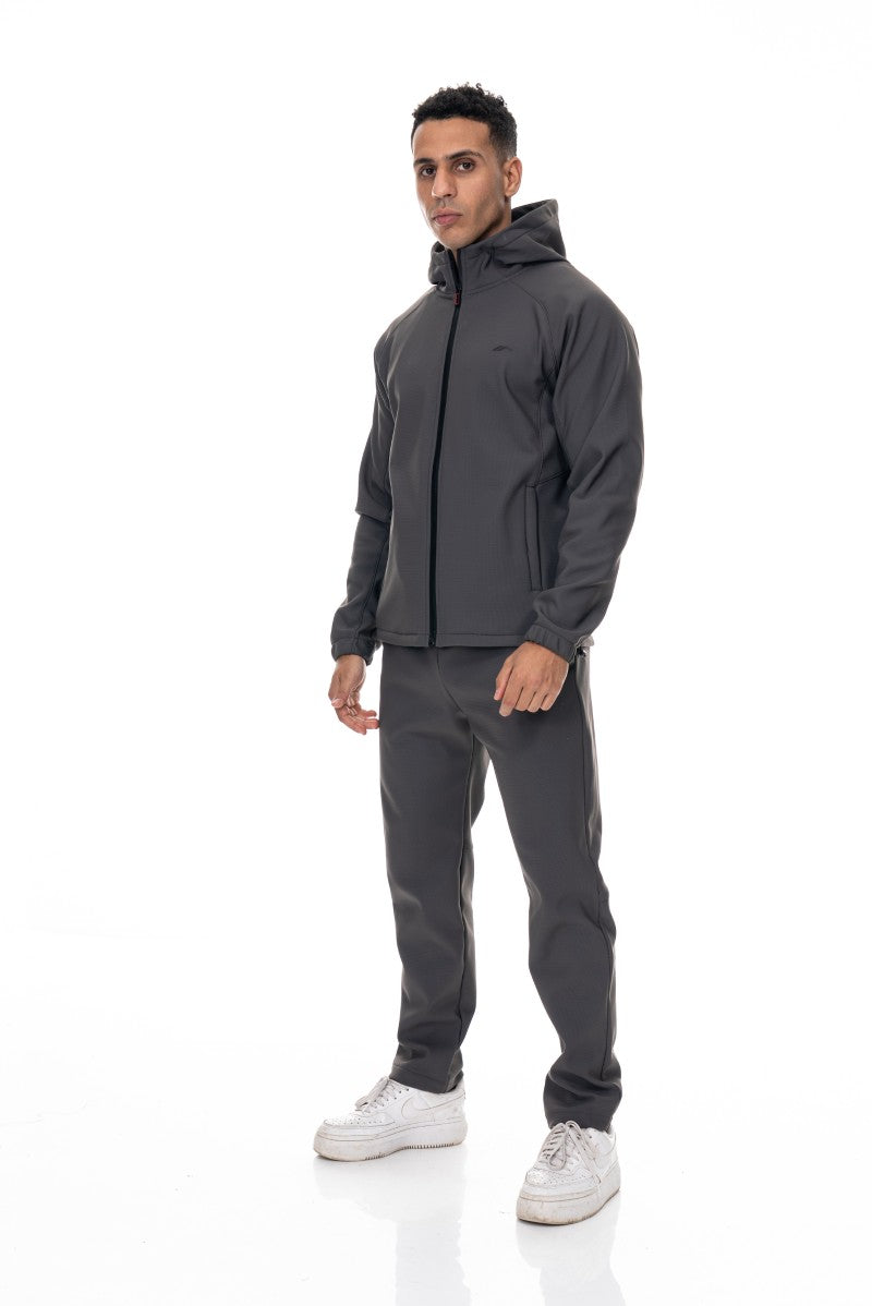 طقم تدريب أساسي للرجال - رمادي