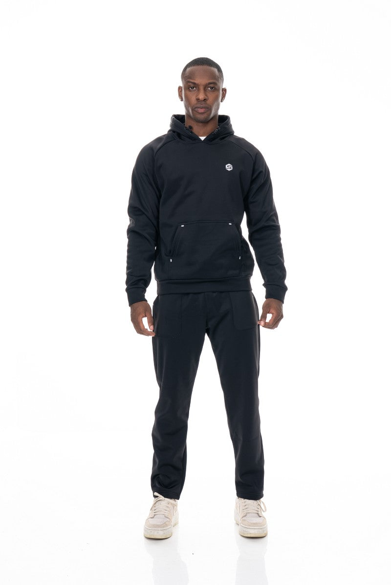 طقم تدريب أساسي للرجال - أسود