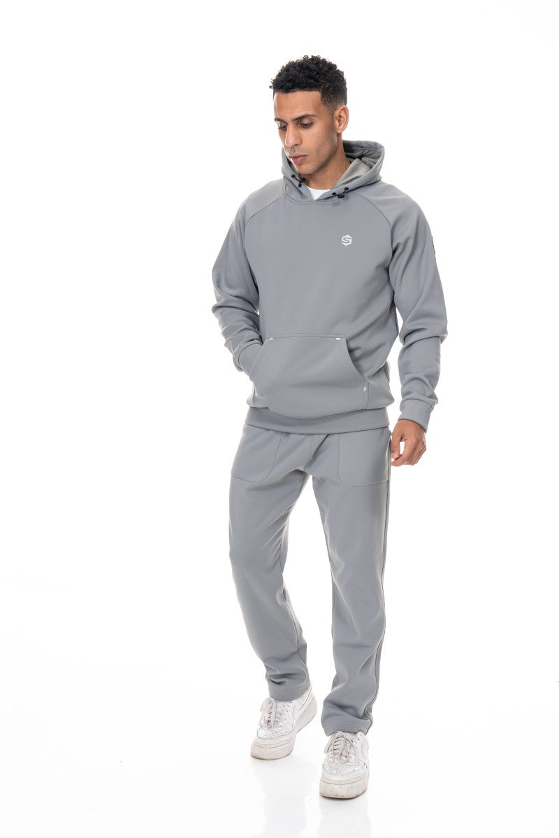 طقم تدريب أساسي للرجال - فضي