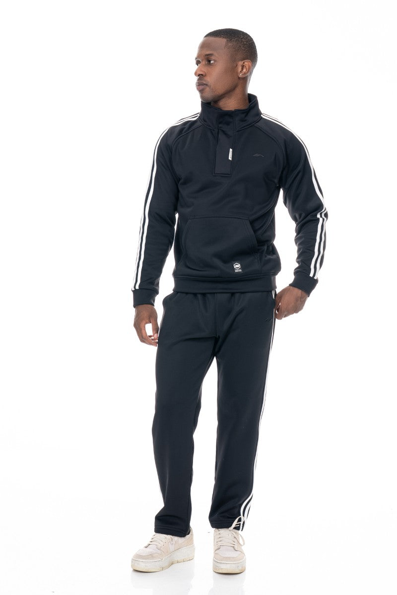 طقم تدريب أساسي للرجال - أسود