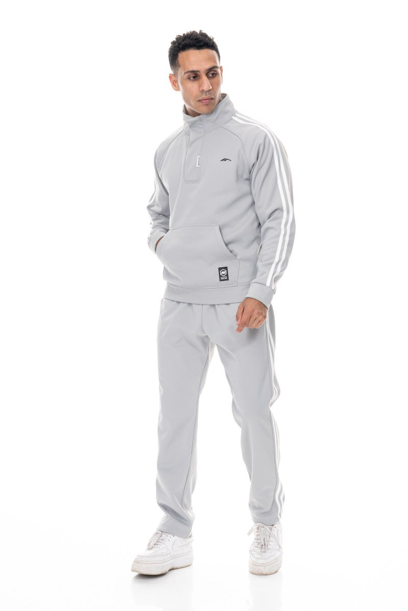 طقم تدريب أساسي للرجال - فضي