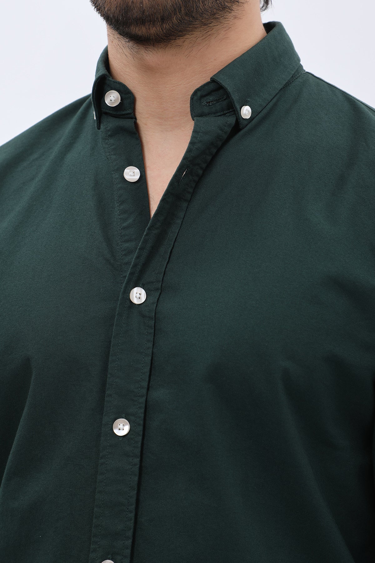 SHIRTSPRO Oxford Regular Fit Shirt - Button-Down Collar - Pine Grove