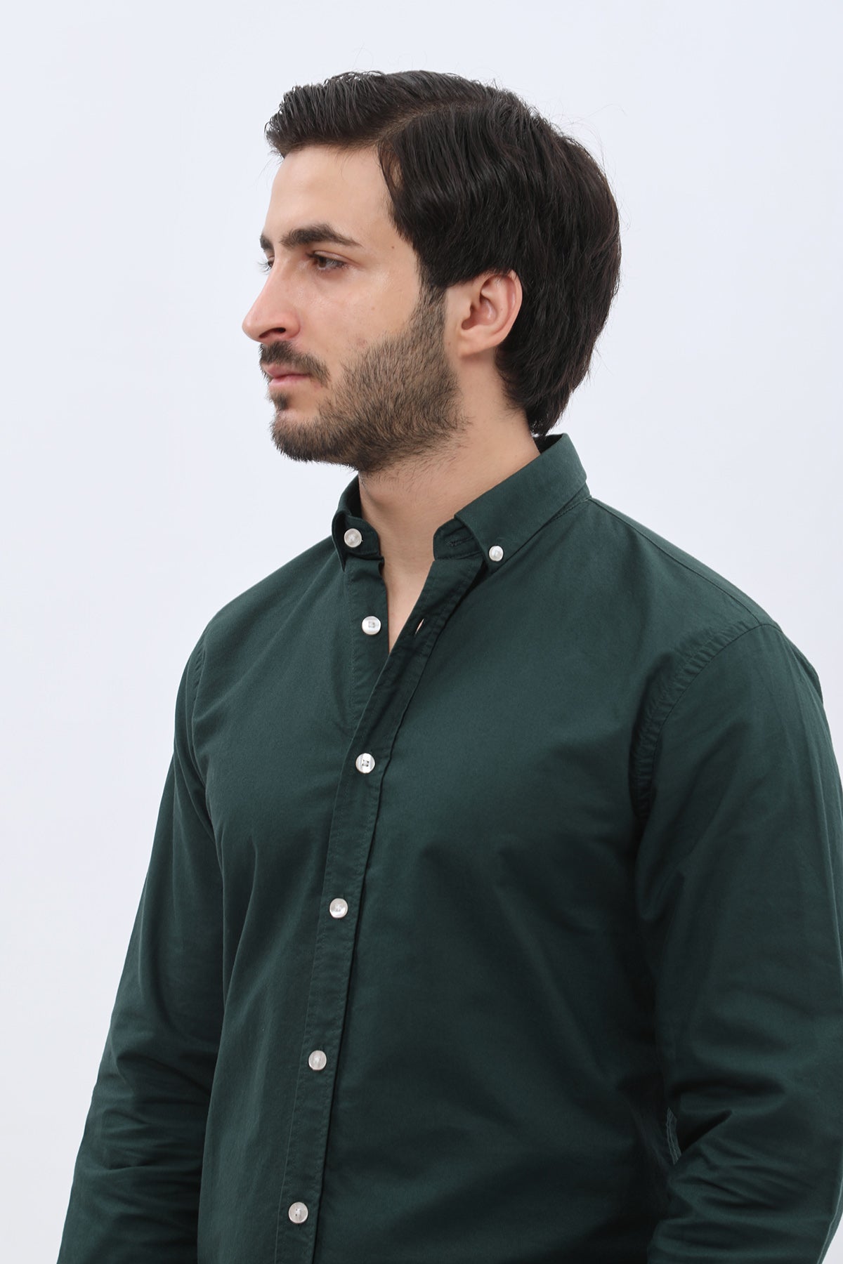 SHIRTSPRO Oxford Regular Fit Shirt - Button-Down Collar - Pine Grove