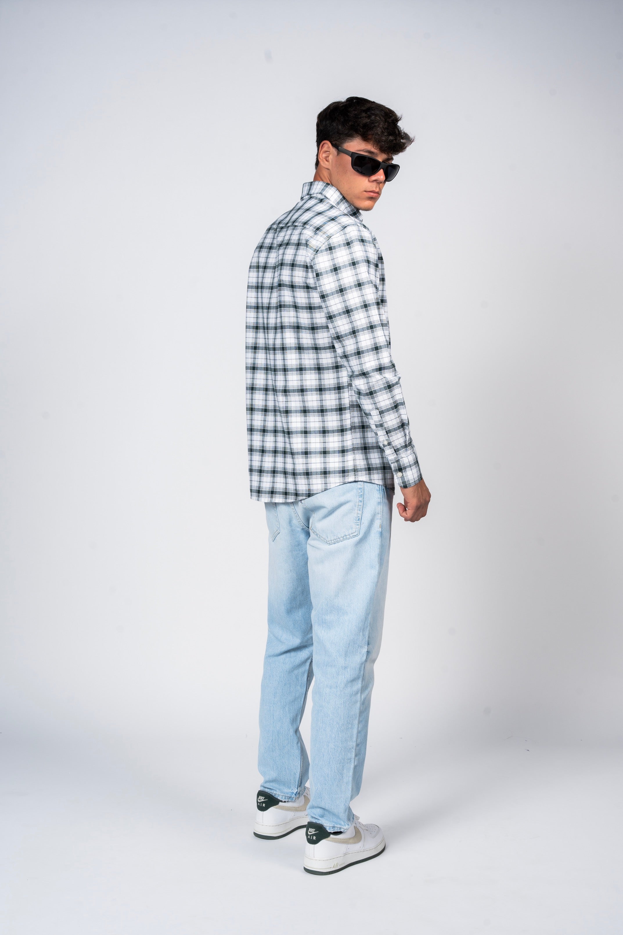 SHIRTSPRO Checked Smart Fit Shirt - Button-Down Collar - Ponderosa Pine