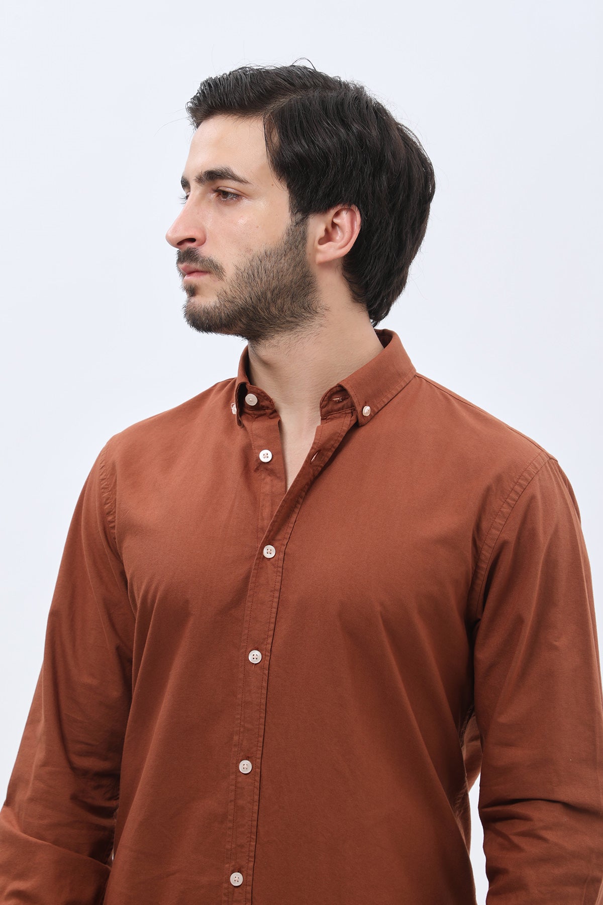 SHIRTSPRO Oxford Regular Fit Shirt - Button-Down Collar - Picante