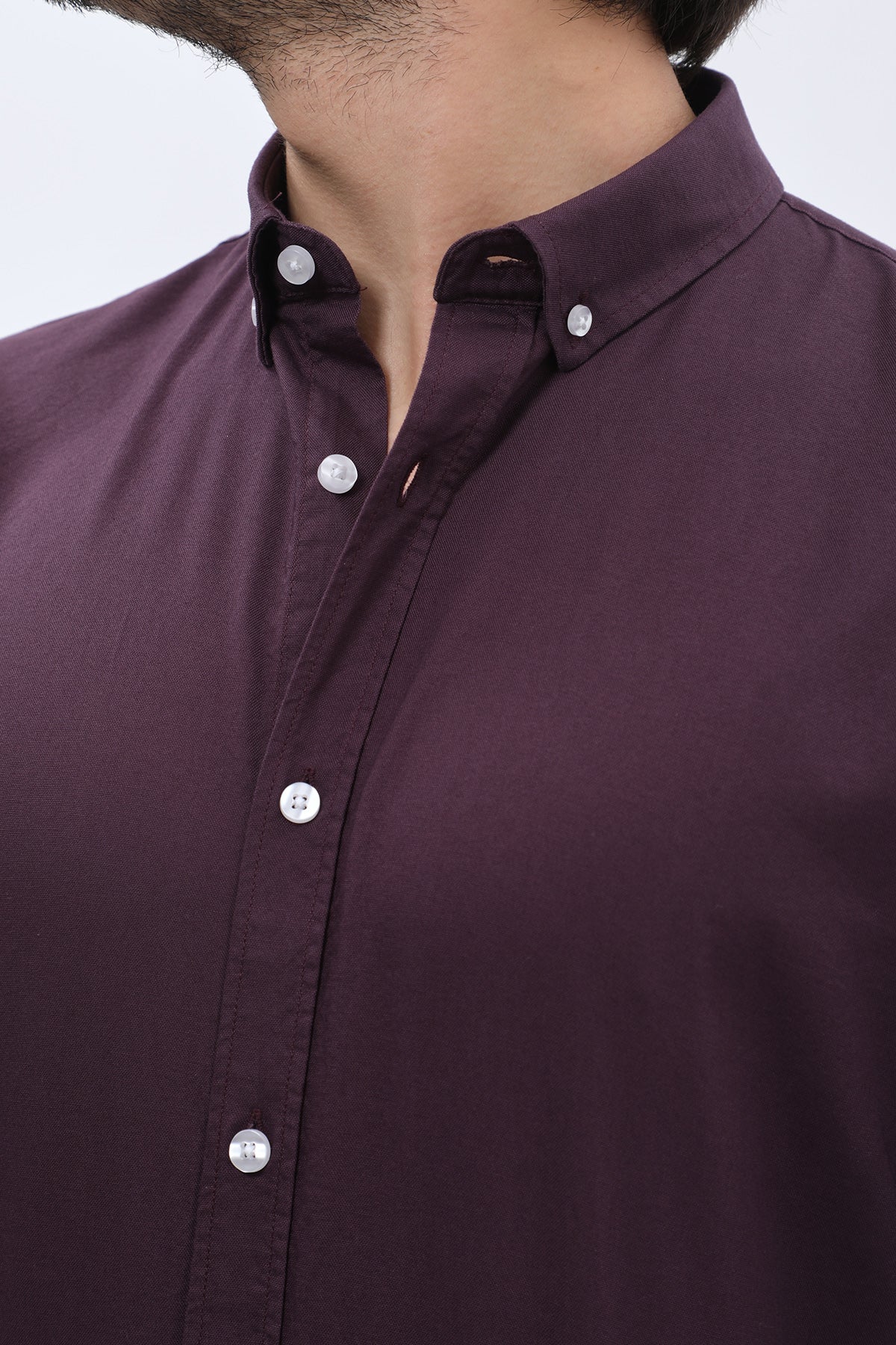 SHIRTSPRO Oxford Regular Fit Shirt - Button-Down Collar - Night Shade