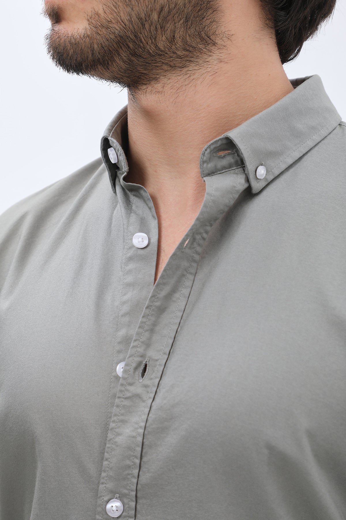 SHIRTSPRO Oxford Regular Fit Shirt - Button-Down Collar - Wild Dove