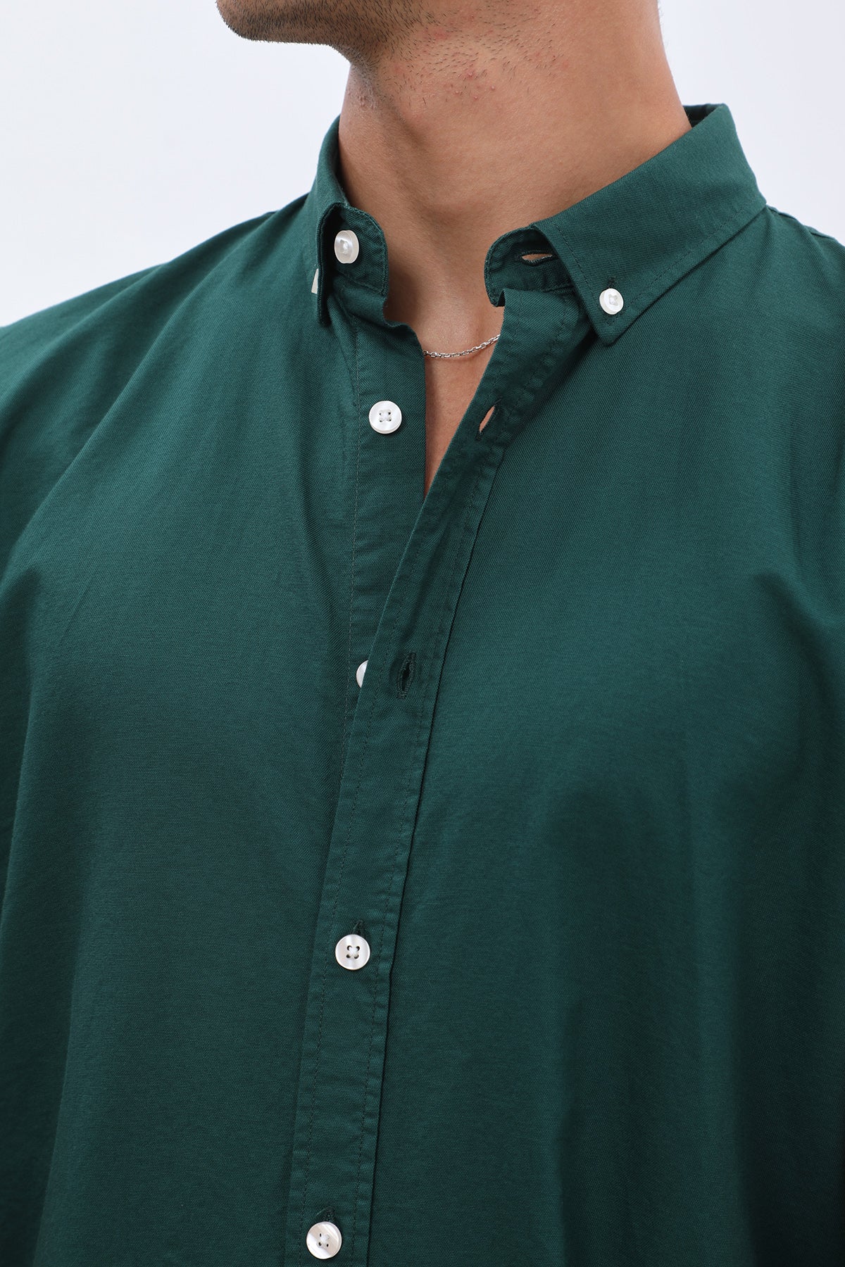SHIRTSPRO Oxford Regular Fit Short Sleeve Shirt - Button-Down Collar - Ponderosa
