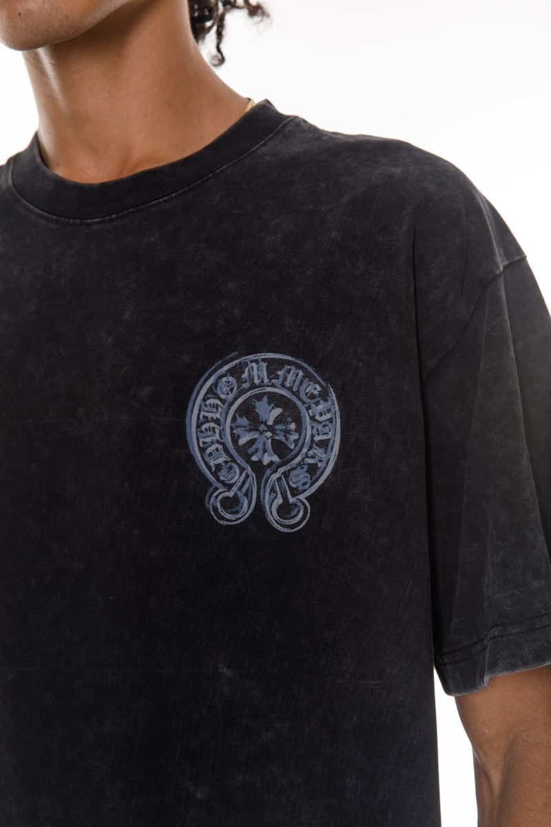 DNM UNITED Black T-Shirt – 100% Cotton - oversized