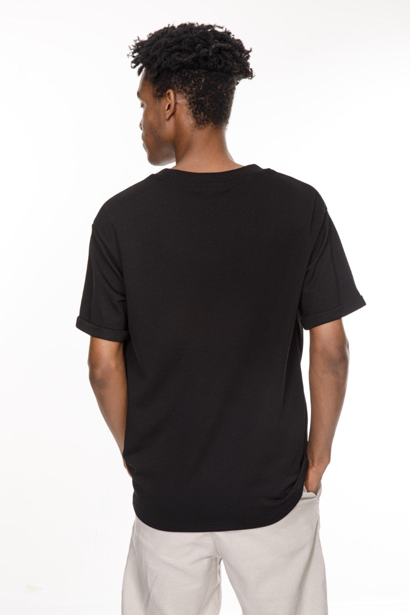 DNM UNITED Black T-Shirt - oversized