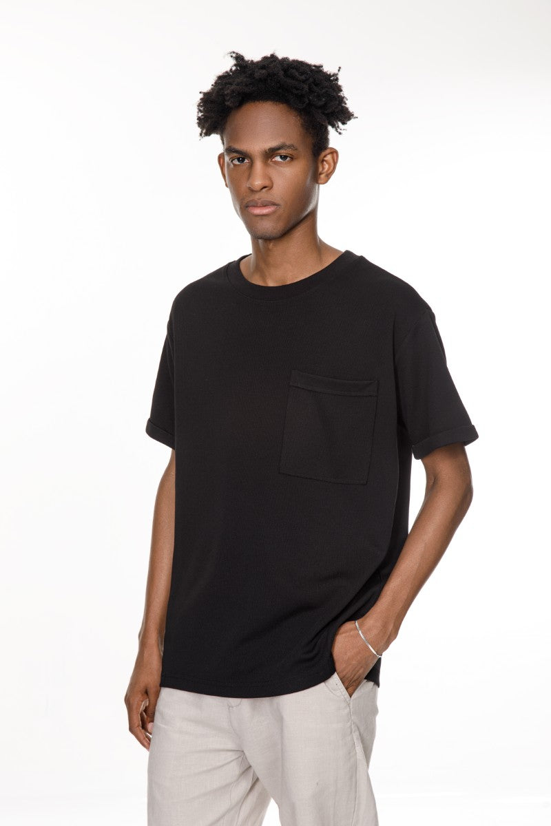 DNM UNITED Black T-Shirt - oversized
