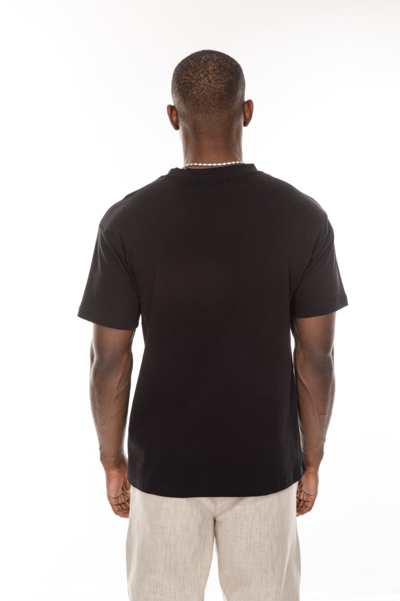 DNM UNITED Black T-Shirt - oversized
