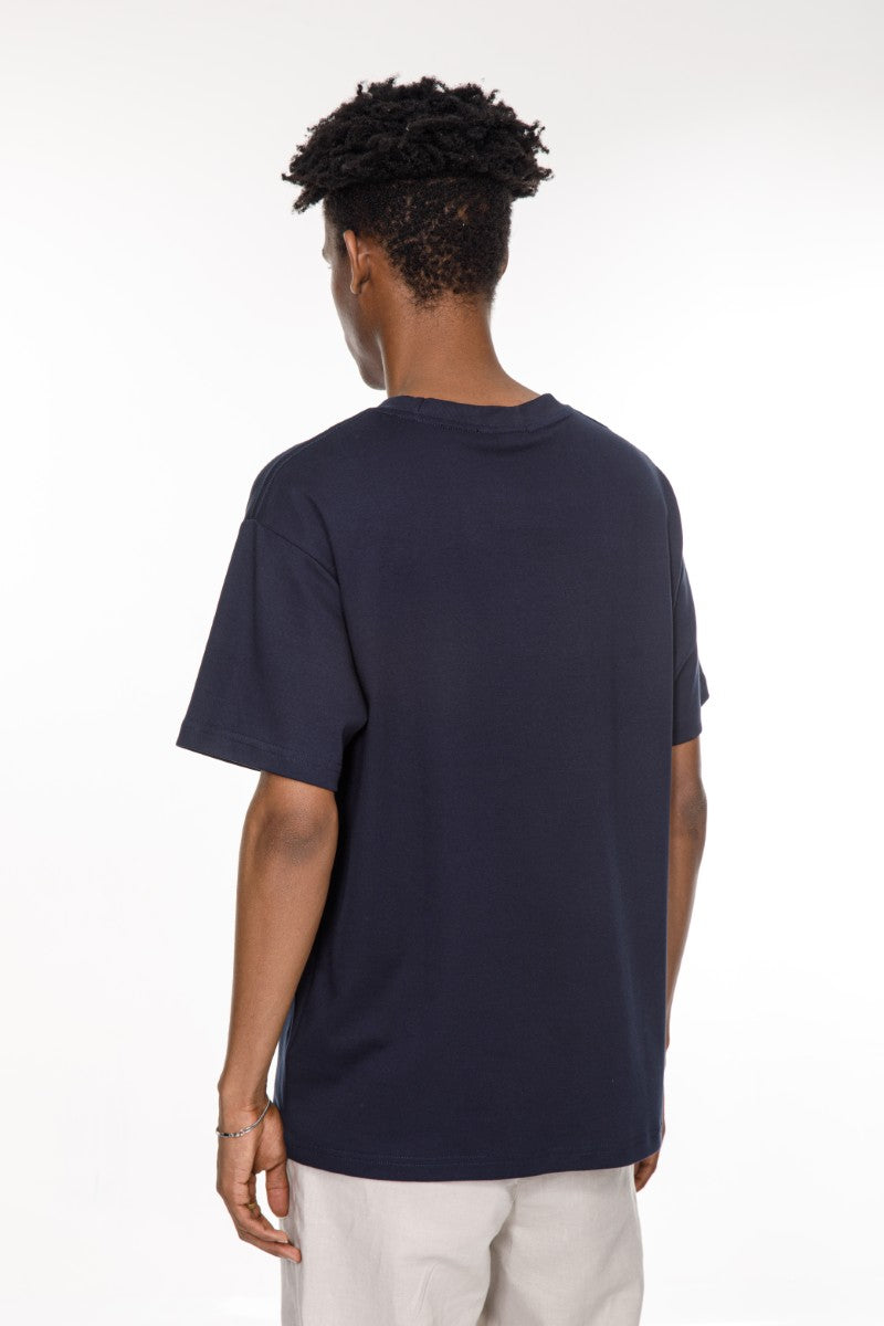 DNM UNITED Blue T-Shirt - oversized