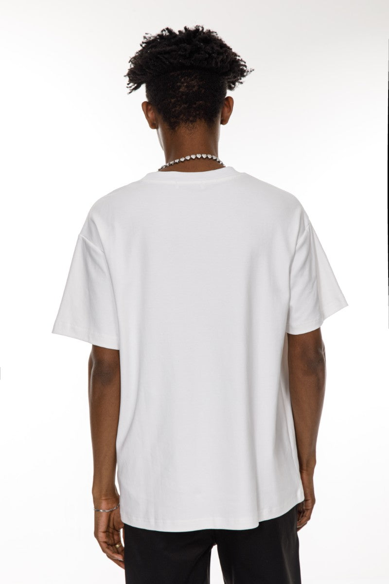 DNM UNITED White T-Shirt - oversized