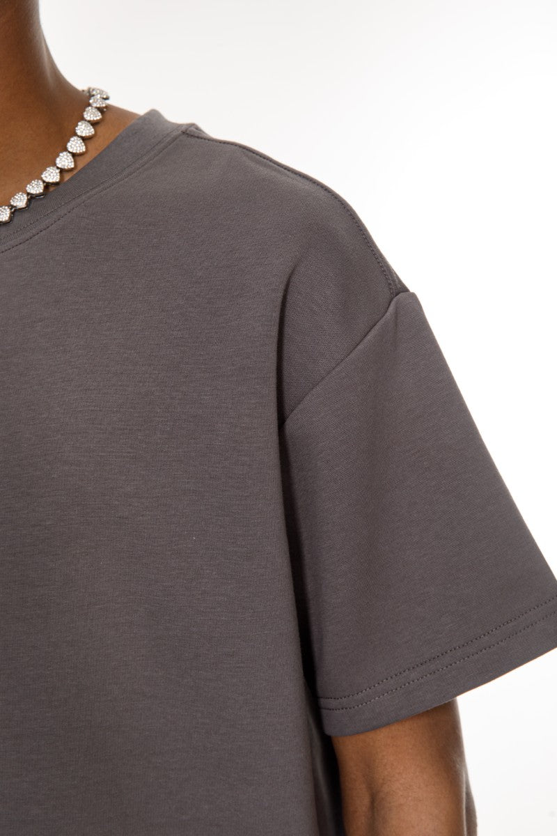 DNM UNITED Dark Grey T-Shirt - oversized