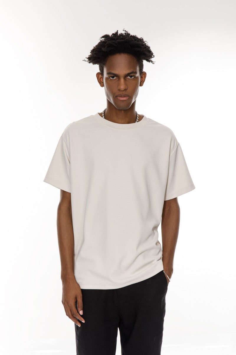 DNM UNITED Beige T-Shirt - oversized