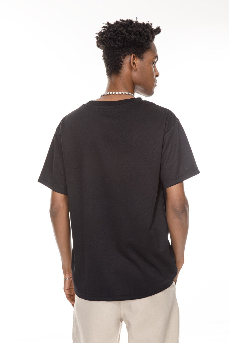 DNM UNITED Black T-Shirt - oversized