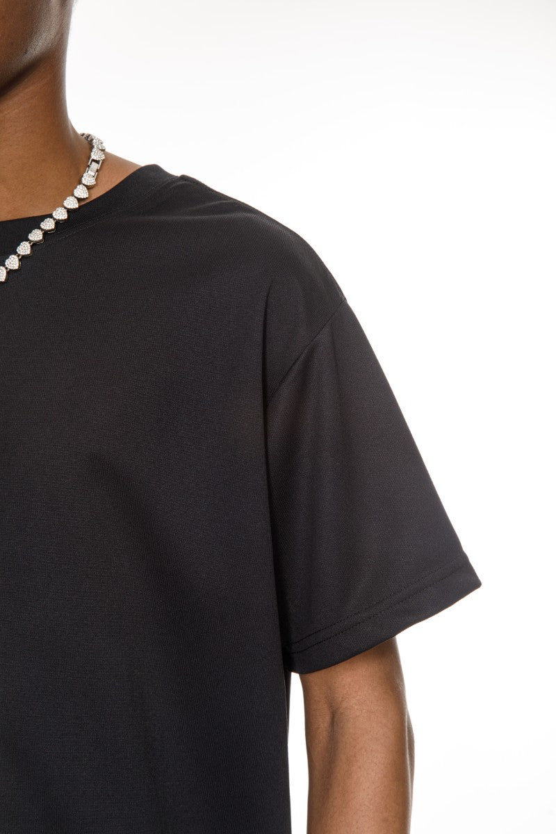DNM UNITED Black T-Shirt - oversized
