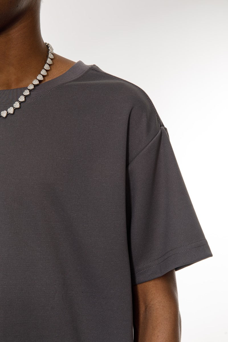 DNM UNITED Dark Grey T-Shirt - oversized