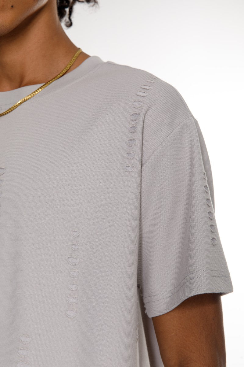 DNM UNITED Light Grey T-Shirt - old money