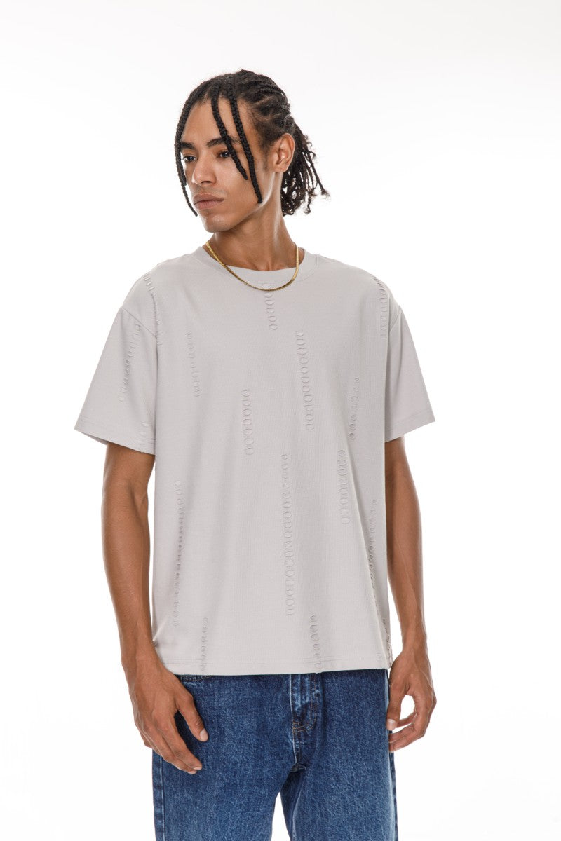 DNM UNITED Light Grey T-Shirt - old money