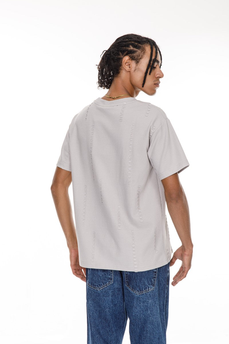 DNM UNITED Light Grey T-Shirt - old money