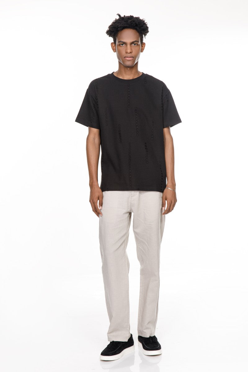DNM UNITED Black T-Shirt - old money