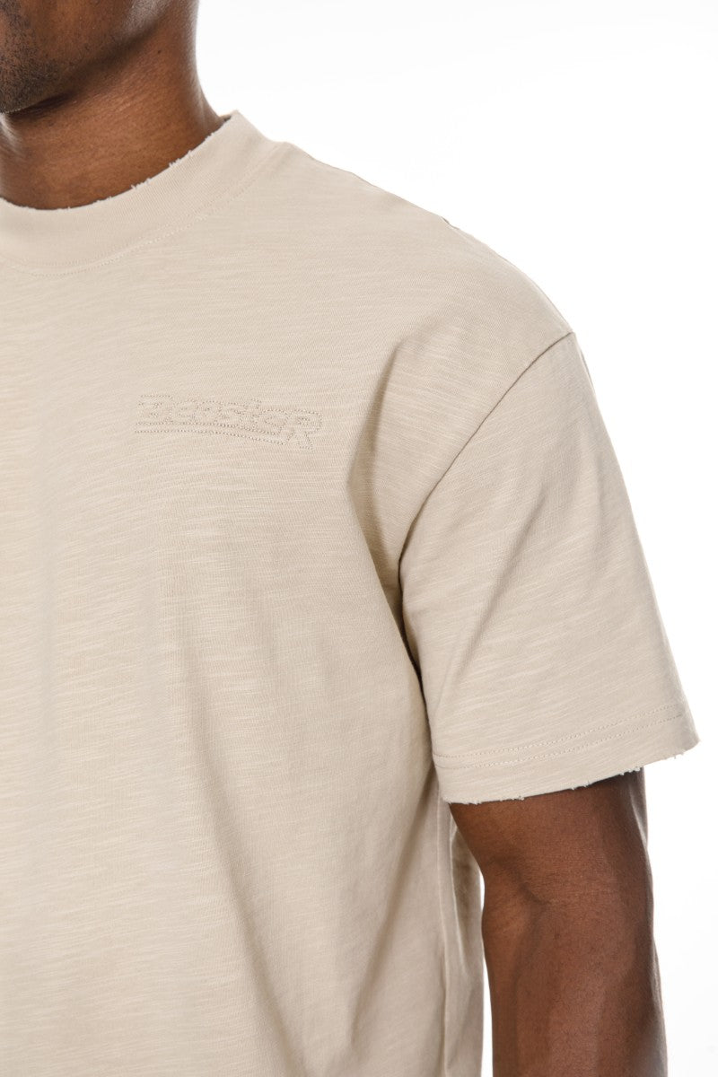 DNM UNITED Beige T-Shirt – 100% Cotton - oversized