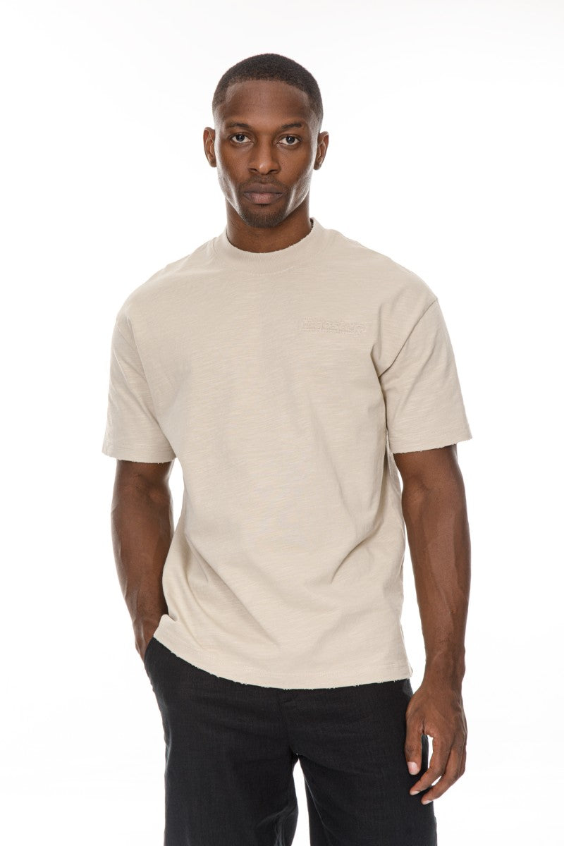 DNM UNITED Beige T-Shirt – 100% Cotton - oversized