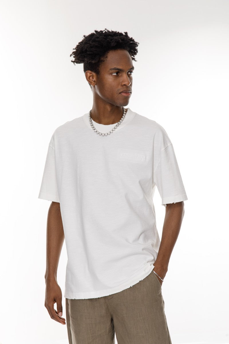 DNM UNITED White T-Shirt – 100% Cotton - oversized