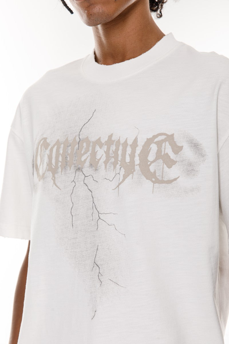 DNM UNITED White T-Shirt – 100% Cotton - oversized