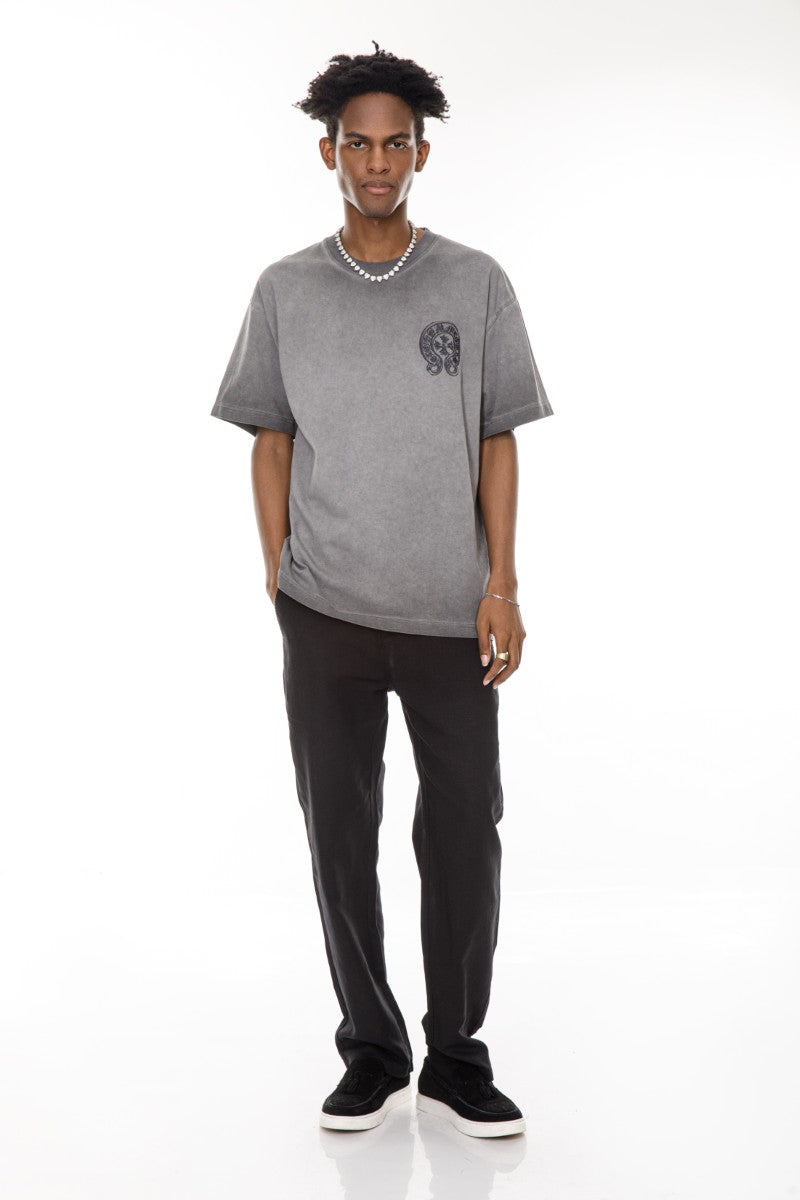 DNM UNITED Gray T-Shirt – 100% Cotton - oversized