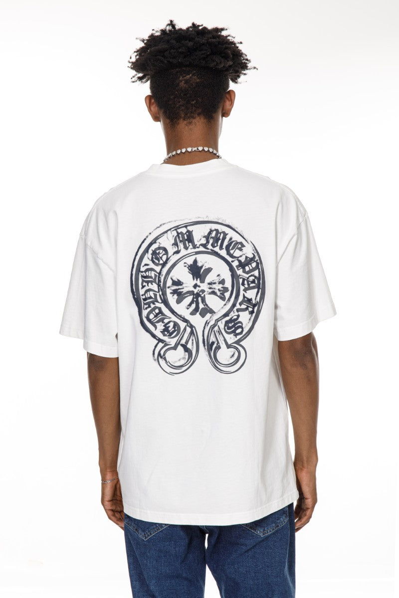 DNM UNITED White T-Shirt – 100% Cotton - oversized