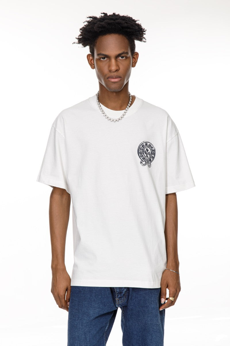 DNM UNITED White T-Shirt – 100% Cotton - oversized