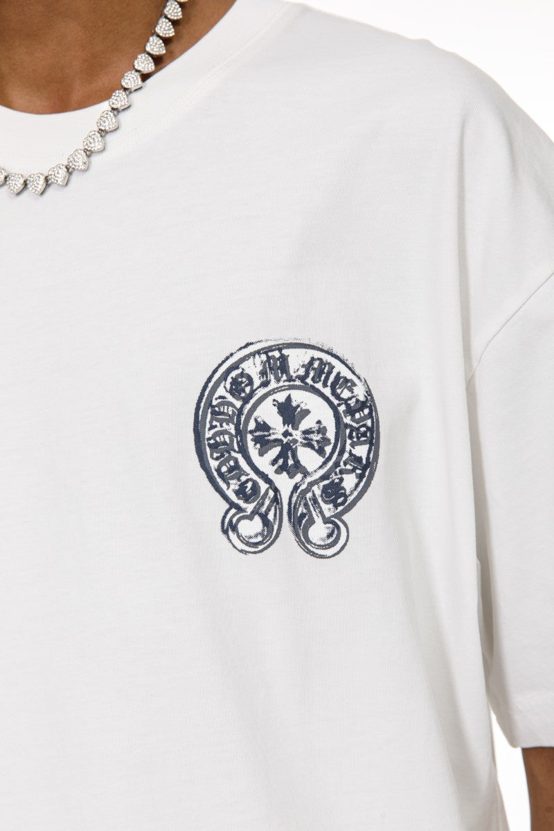 DNM UNITED White T-Shirt – 100% Cotton - oversized