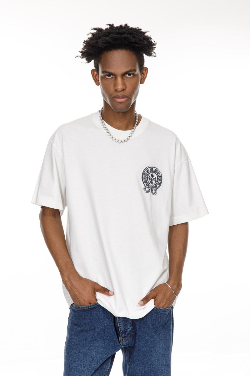 DNM UNITED White T-Shirt – 100% Cotton - oversized