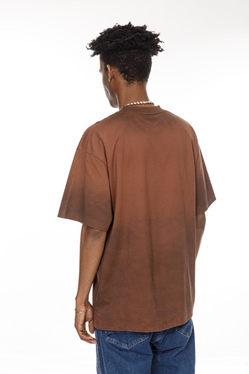 DNM UNITED Coffee T-Shirt – 100% Cotton - oversized