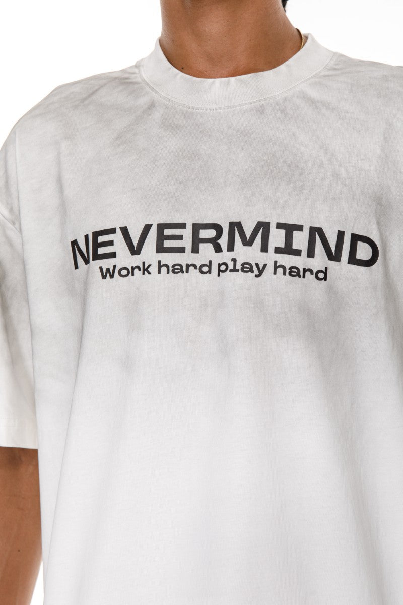 DNM UNITED White T-Shirt – 100% Cotton - oversized