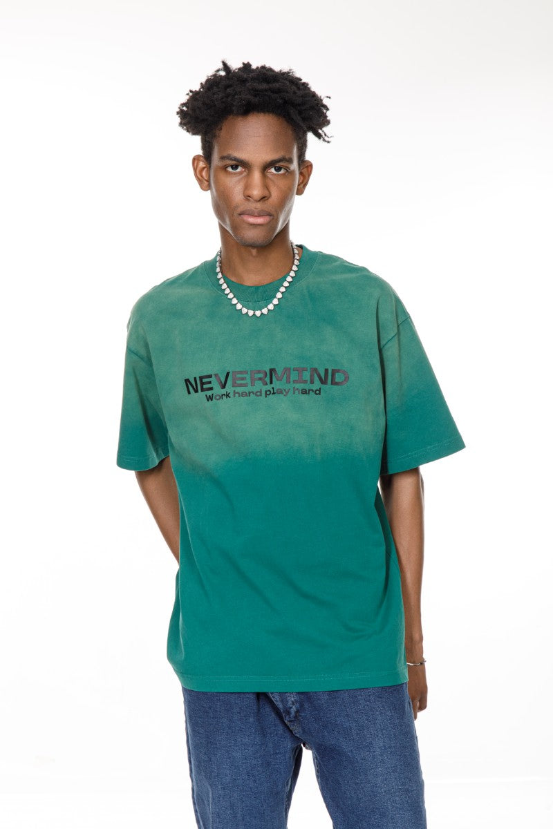 DNM UNITED Green T-Shirt – 100% Cotton - oversized