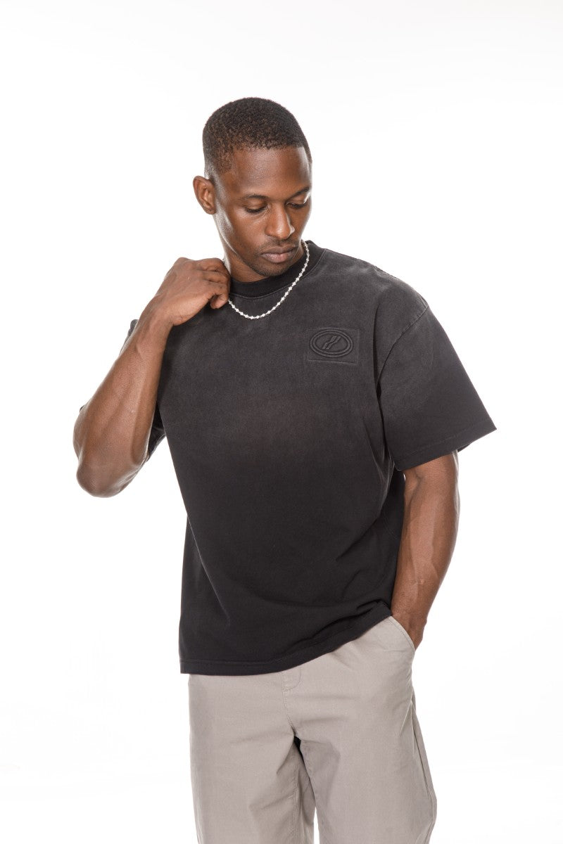DNM UNITED Black T-Shirt – 100% Cotton - oversized