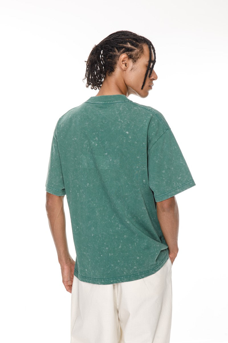 DNM UNITED Green T-Shirt – 100% Cotton - oversized