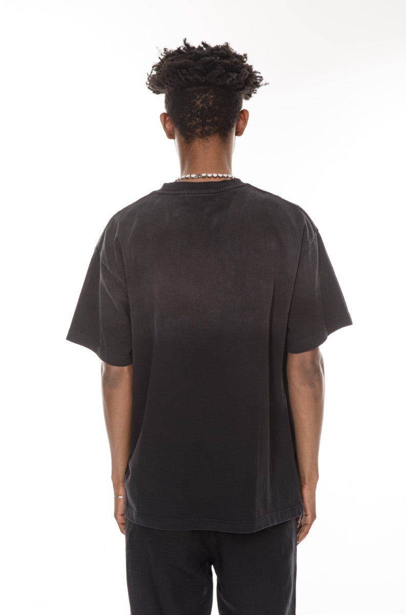 DNM UNITED Black T-Shirt – 100% Cotton - oversized