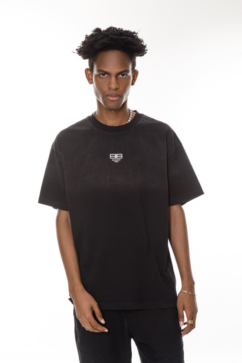 DNM UNITED Black T-Shirt – 100% Cotton - oversized