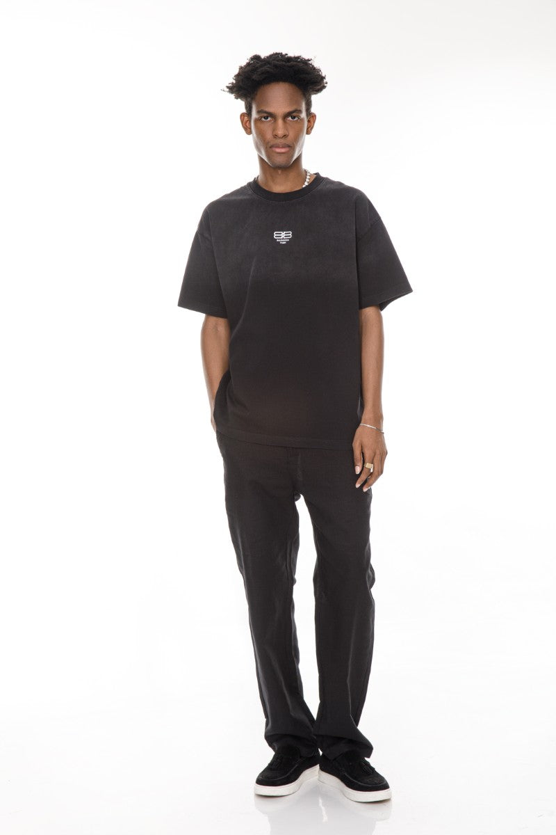 DNM UNITED Black T-Shirt – 100% Cotton - oversized