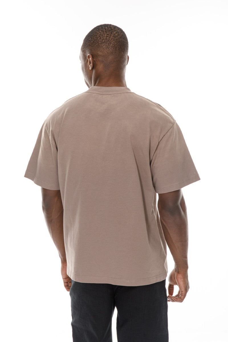 DNM UNITED Coffee T-Shirt – 100% Cotton - oversized