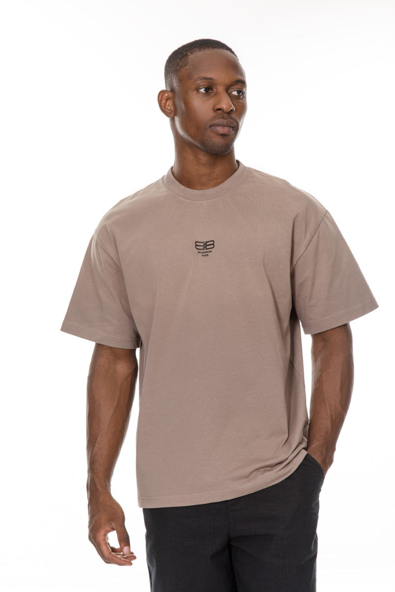 DNM UNITED Coffee T-Shirt – 100% Cotton - oversized
