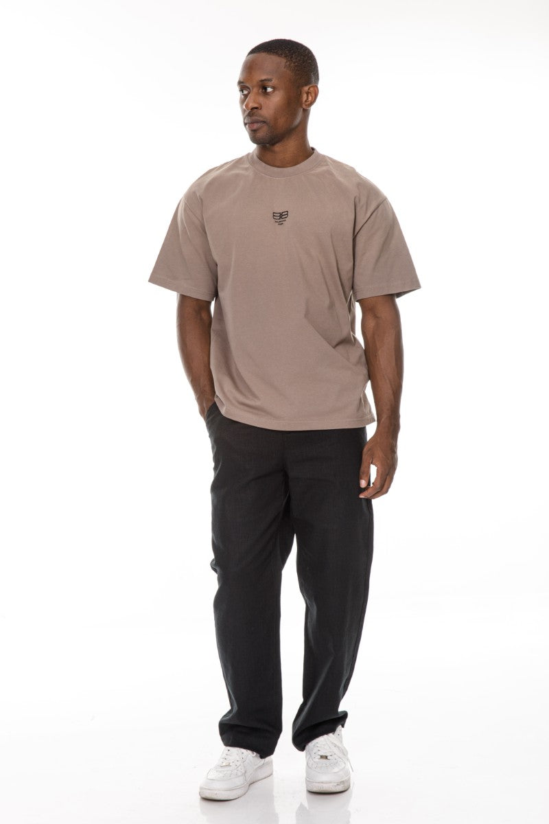 DNM UNITED Coffee T-Shirt – 100% Cotton - oversized