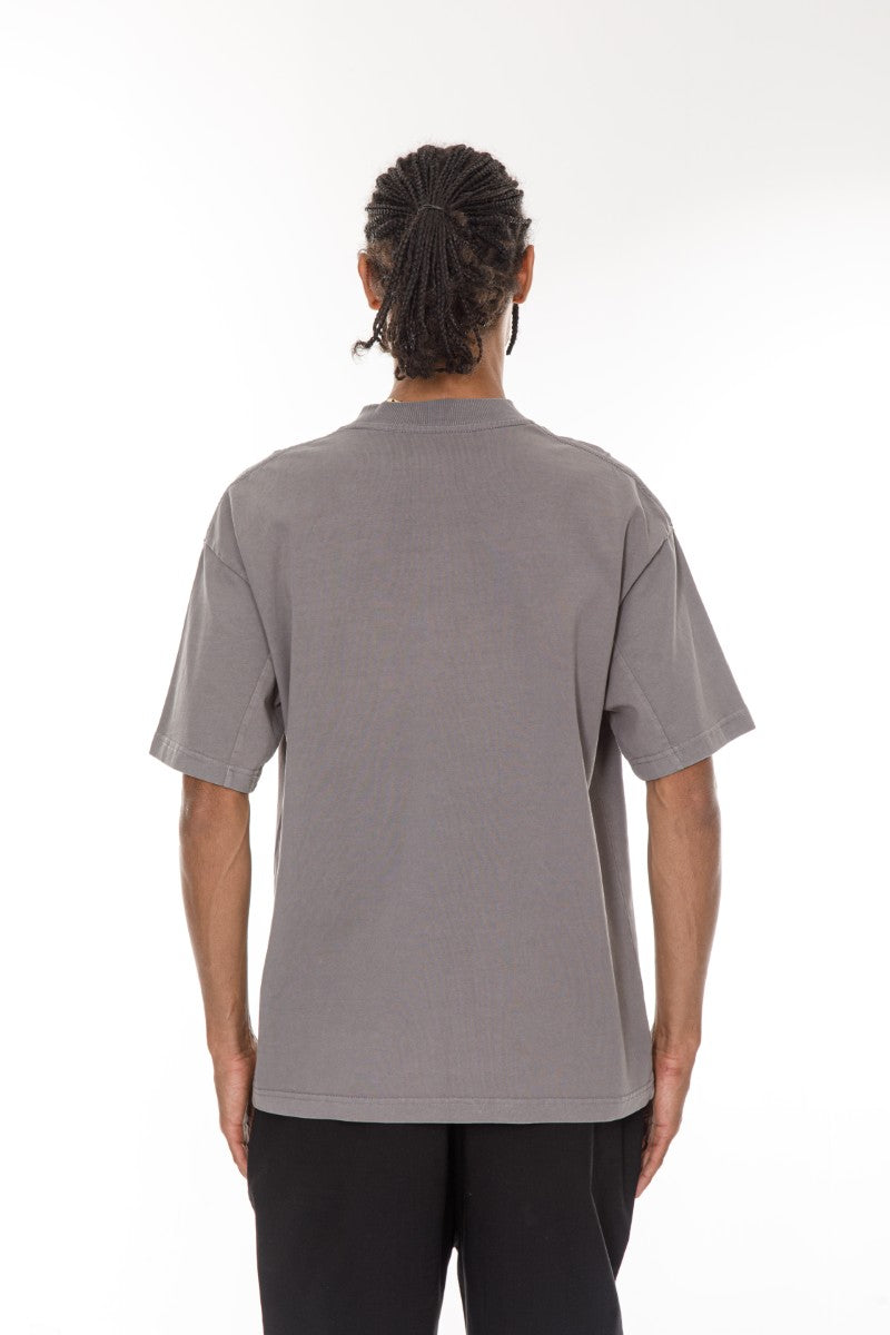DNM UNITED Gray T-Shirt – 100% Cotton - oversized